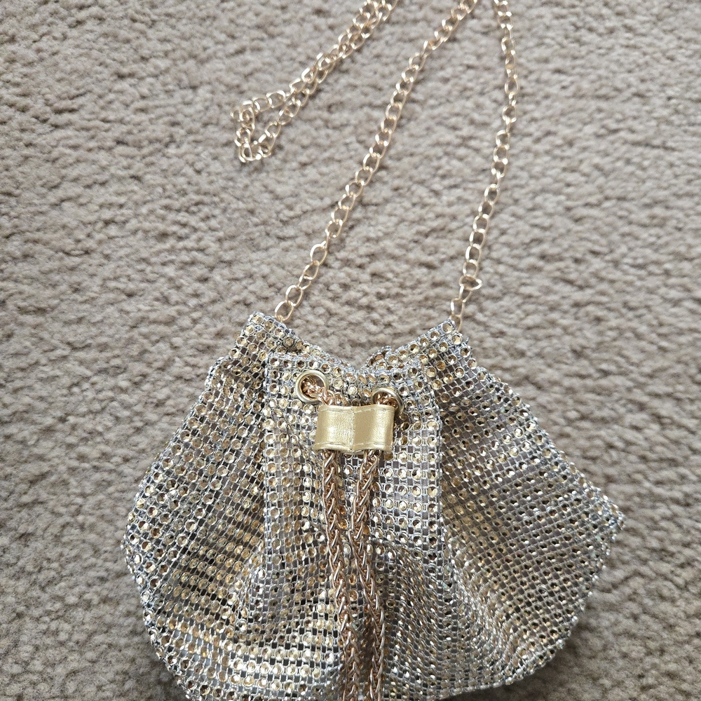 Elegant Gold Evening Bag